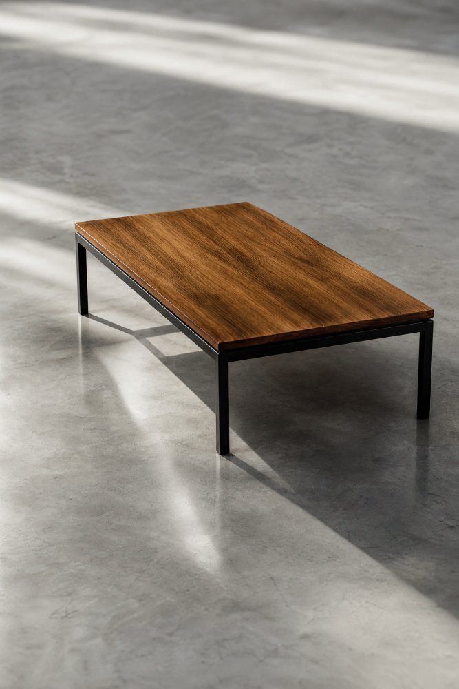 Mid Century Modern Teak Coffee Table, Denmark, 1970s