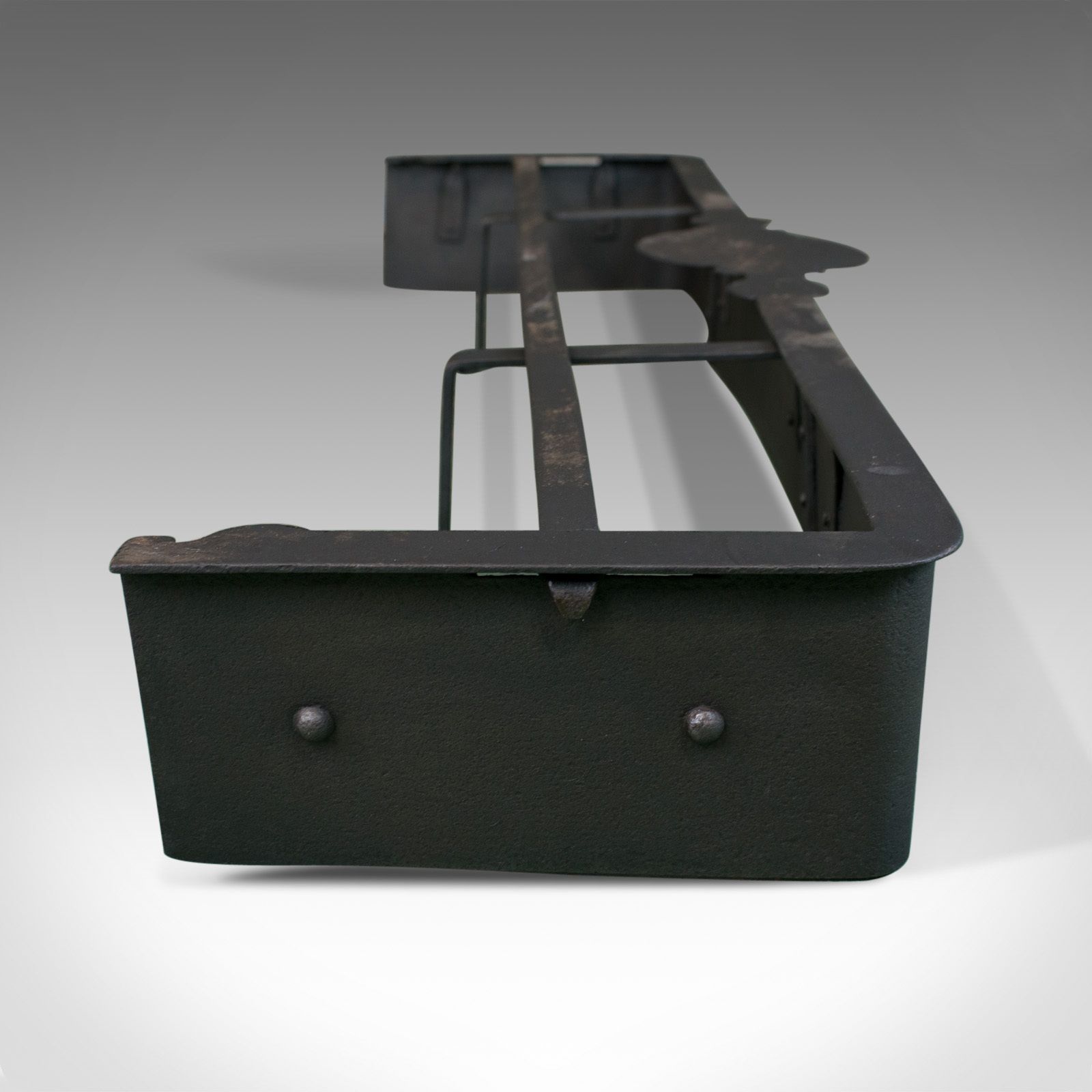 Antique Fire Surround, Victorian, Fender, Iron, Late 19th Century, Circa 1900 photo for sale