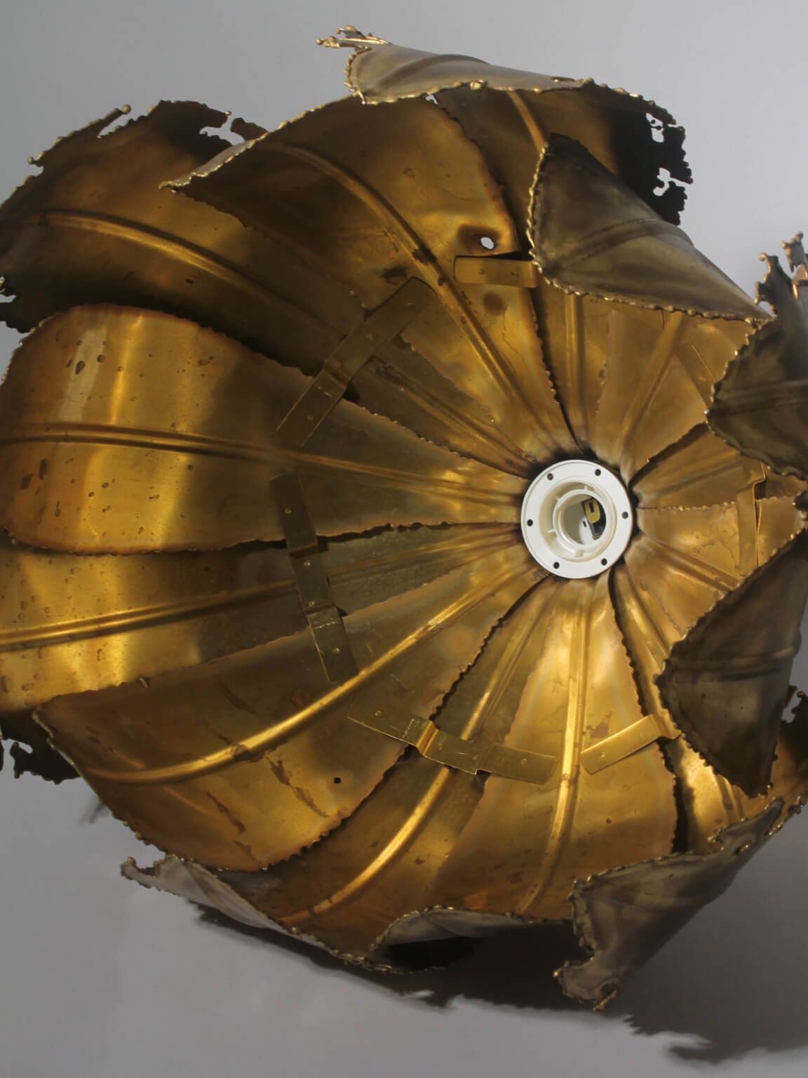 Svend Aage Holm Sørensen “Onion” Brass Ceiling Lamp, 1960s, Denmark photo buy