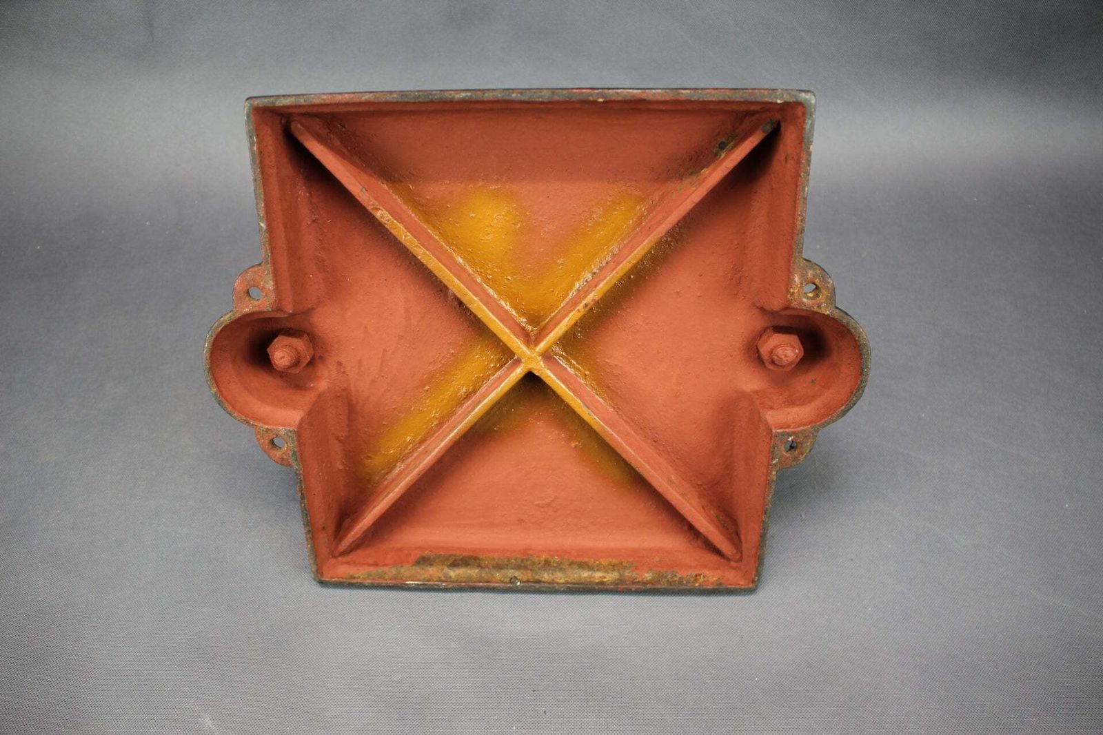 Woonaccessoires Antiek gietijzeren boekbinderspers, ca. 1900, continentaal Europa photo