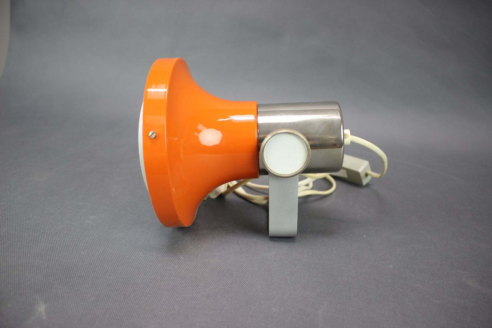 Josef Hurka voor Napako, oranje wandlamp, Tsjecho-Slowakije, jaren 1970 photo for sale