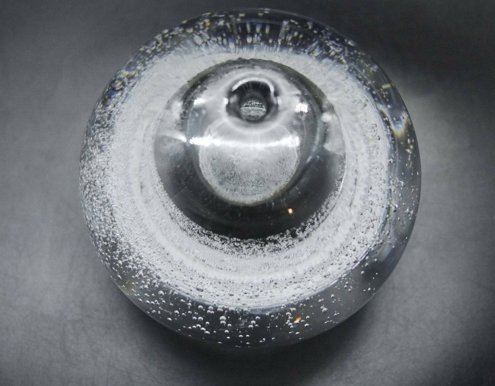 Kristallen Bubble Glazen Presse-papier Knopvaas photo Woonaccessoires
