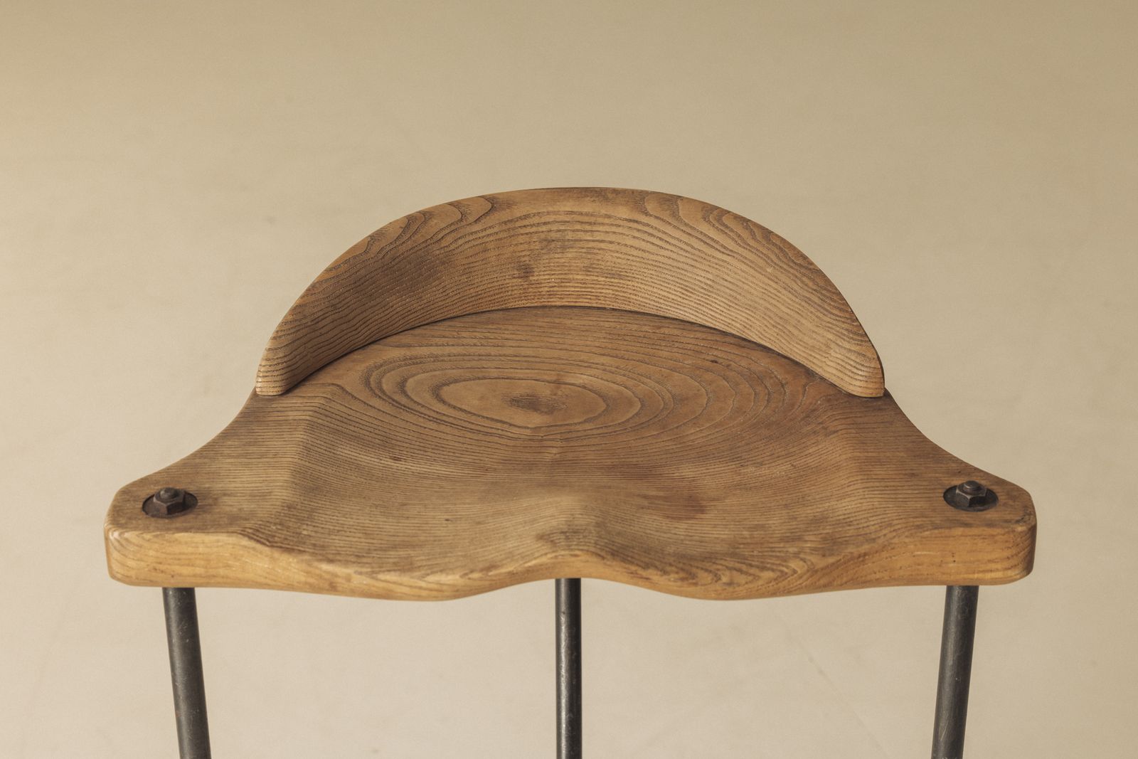Rare ‘Noah’ Stool By Nigel Coates For Scp In 1988. photo vintage
