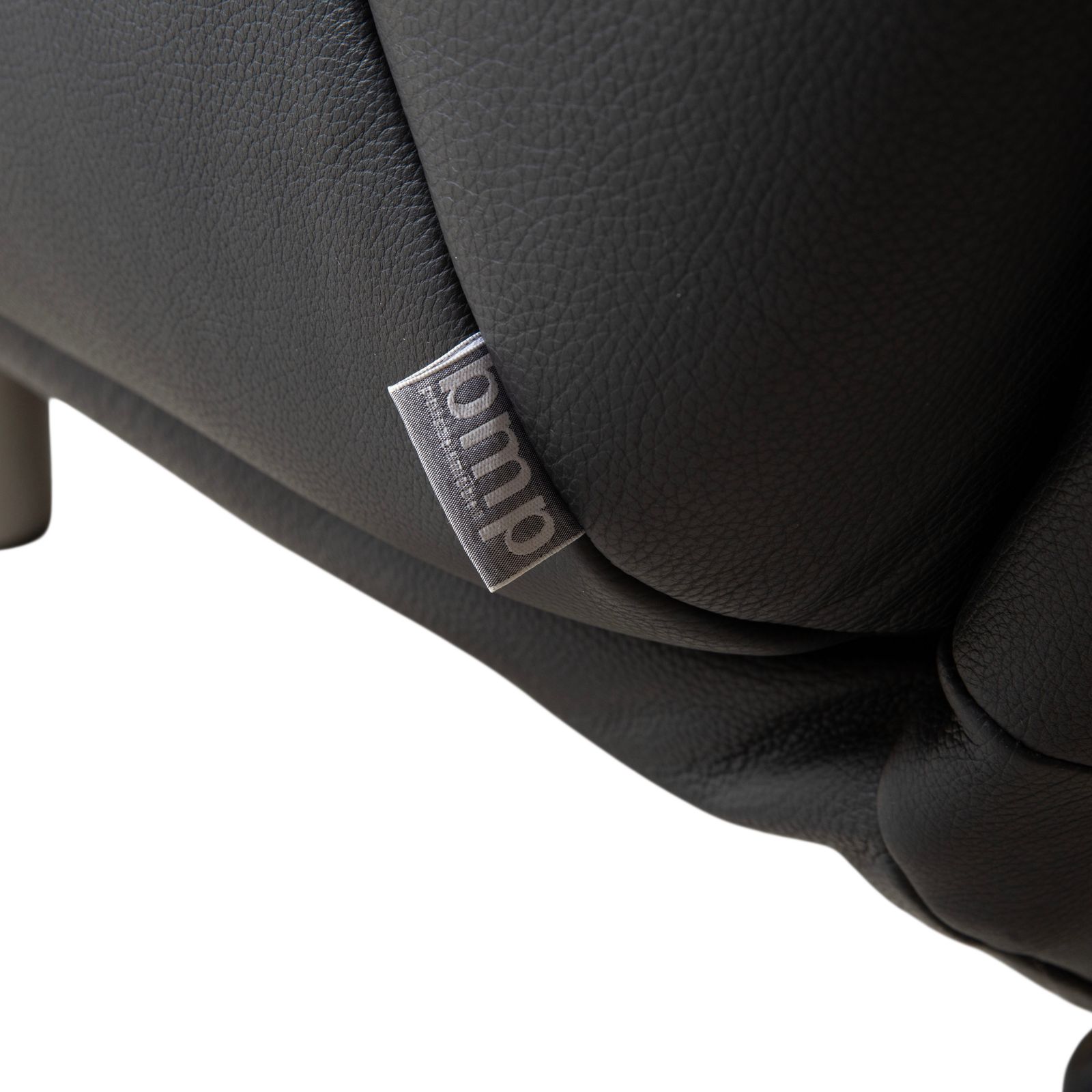photo furniture Rolf Benz Bmp 418 Leren Fauteuil Zwart