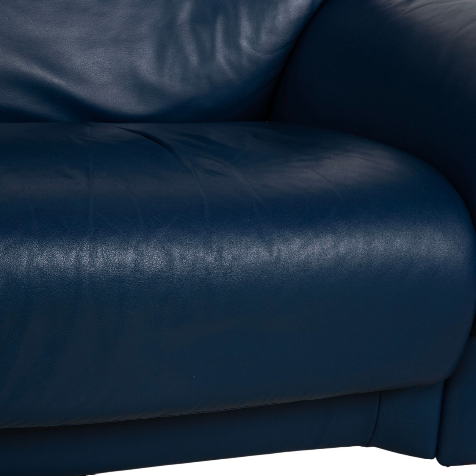 Stressless Paradise Leren Driezitsbank Blauw Navy Sofa Manuele Functie photo 2123.0