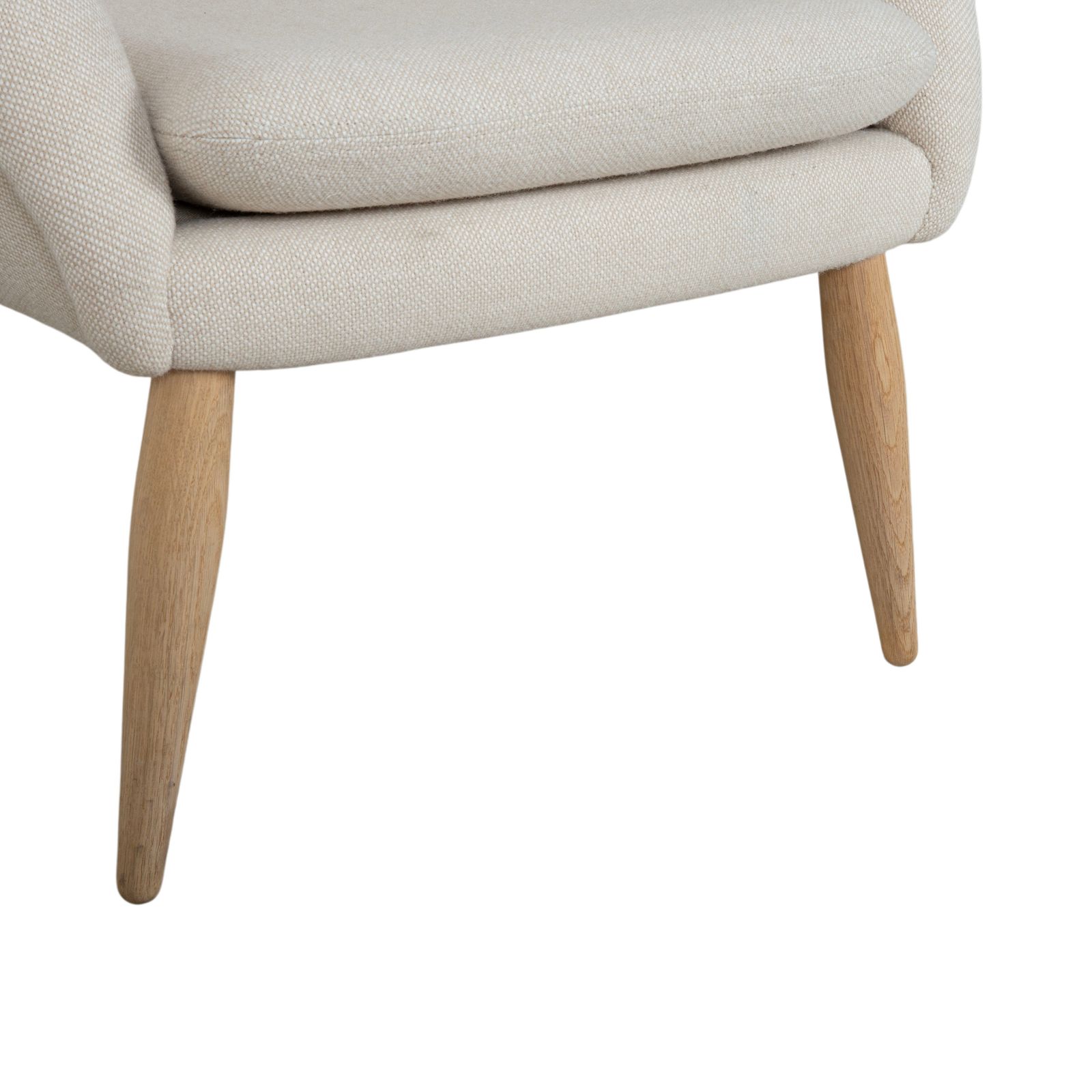 photo furniture Audo Copenhagen Oda Fabric Armchair Set, Cream Beige Eggshell