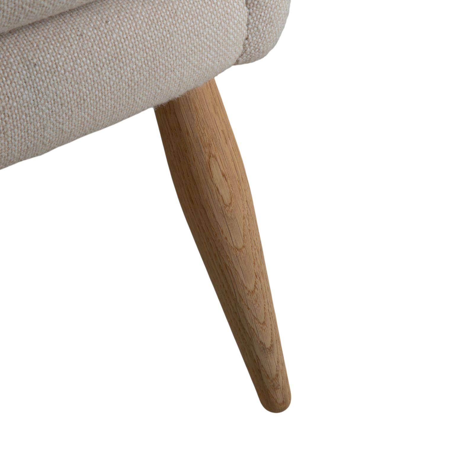 photo for sale Audo Copenhagen Oda Fabric Armchair Set, Cream Beige Eggshell