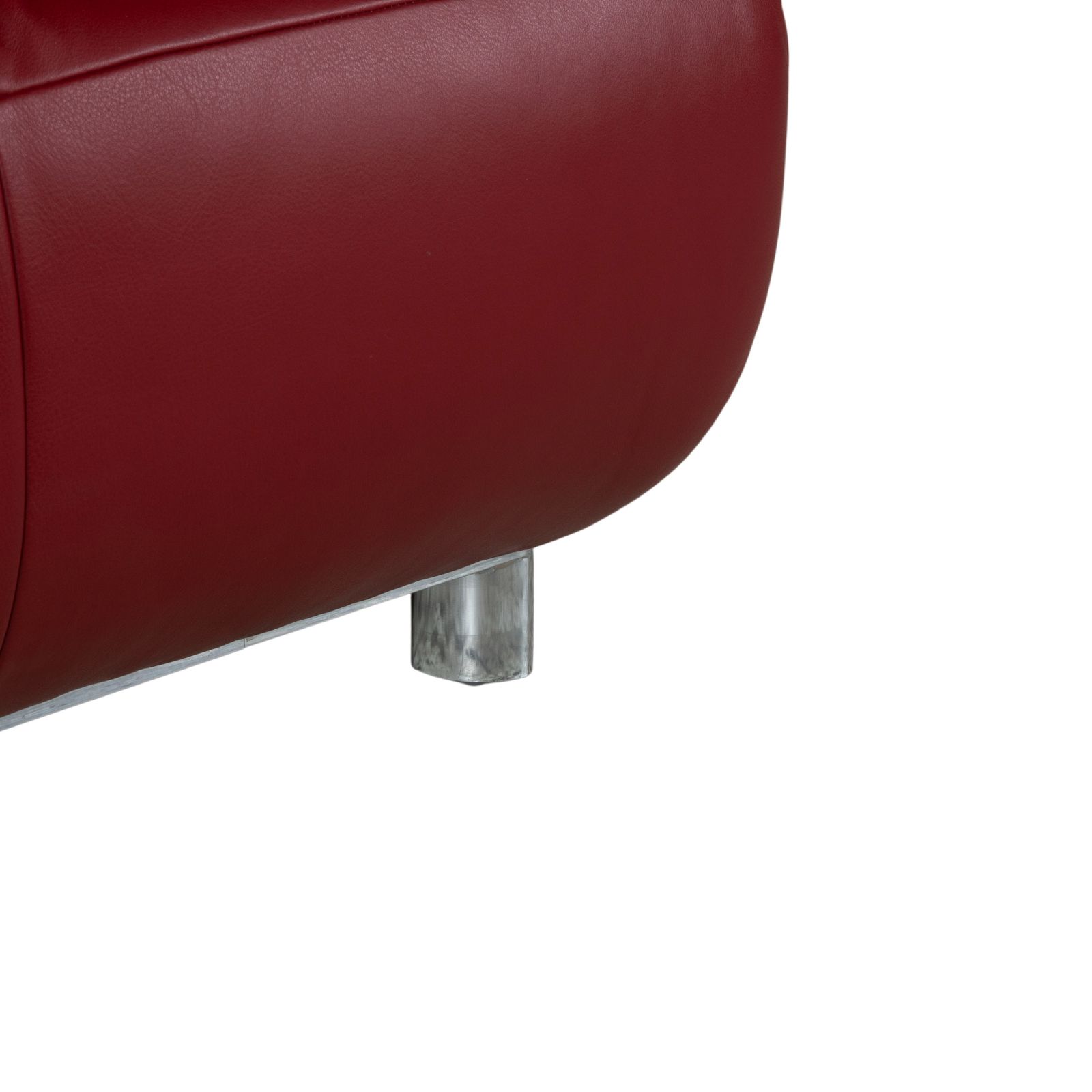 Koinor Volare Leather Two Seater Red Manual Function Sofa photo buy