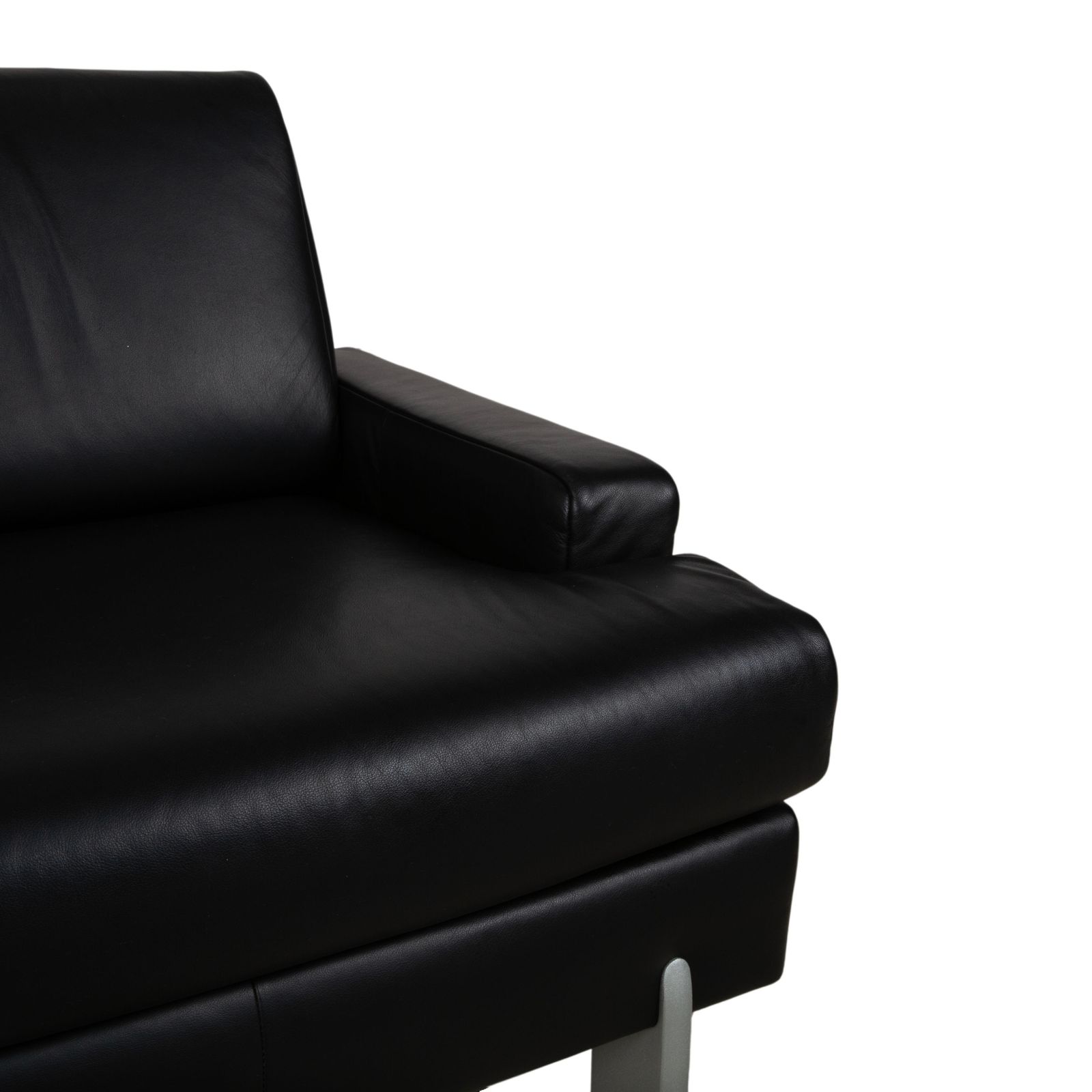 Fauteuil en cuir Rolf Benz AK 644 noir photo Mobilier