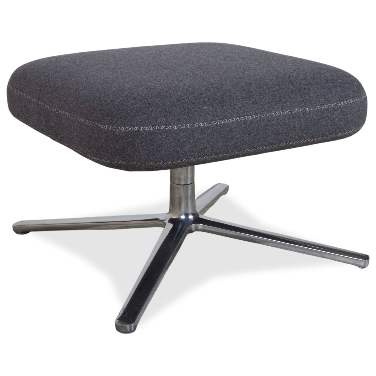 Vitra Grand Repos Fabric Armchair Set, Grey, Manual Function photo 6148.0