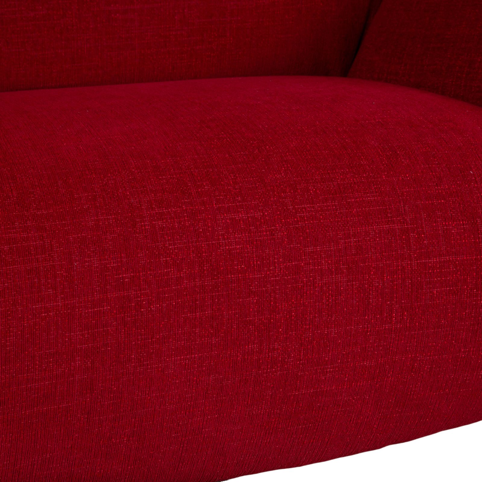 Canapé 2 places Koinor Evita en tissu rouge photo 2570.0