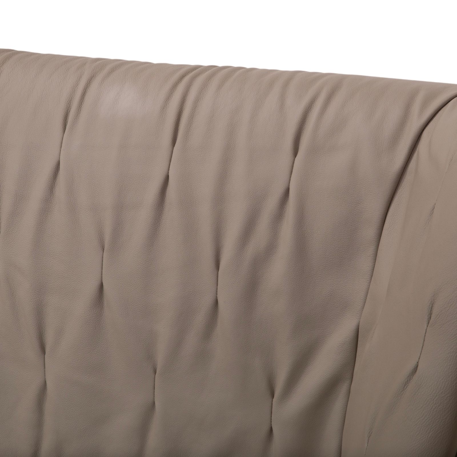 Lit en cuir Rolf Benz SONO beige, chambre photo Mobilier