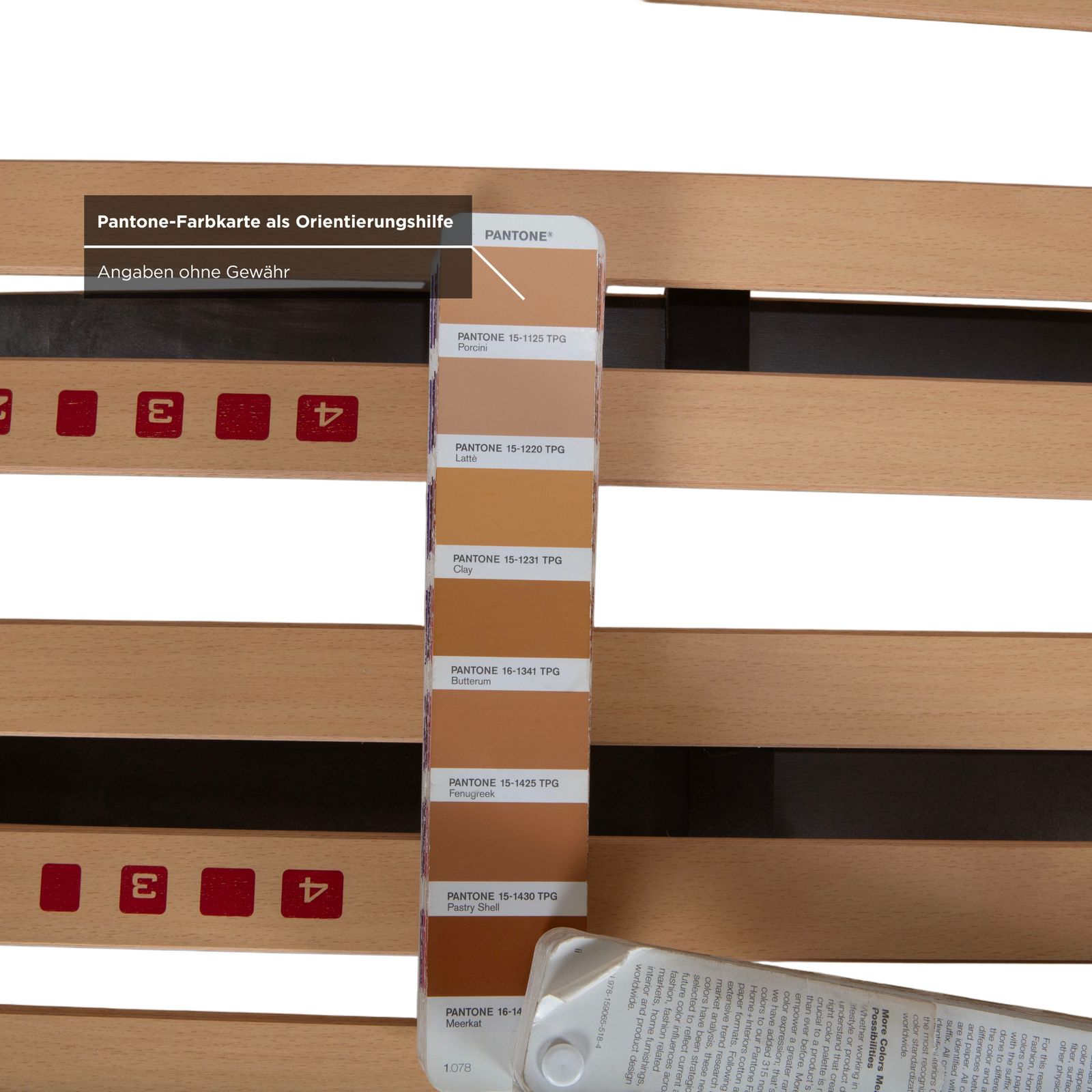 photo for sale Hülsta Houten Bed Lattenbodem Bruin