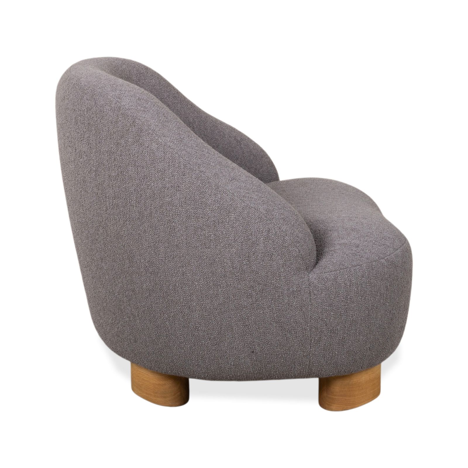 photo furniture Fauteuil &Tradition Margas LC1 en tissu, gris