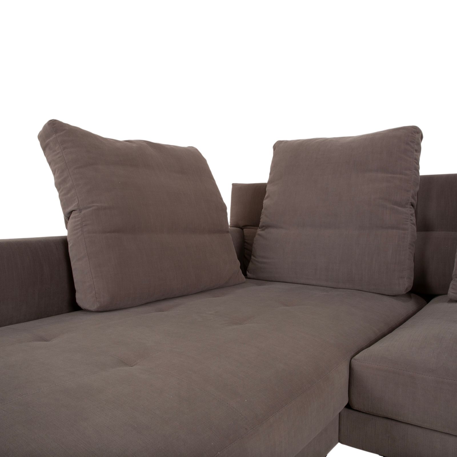 Walter Knoll Gordon Hoekbank Stof Grijs Taupe photo Meubels
