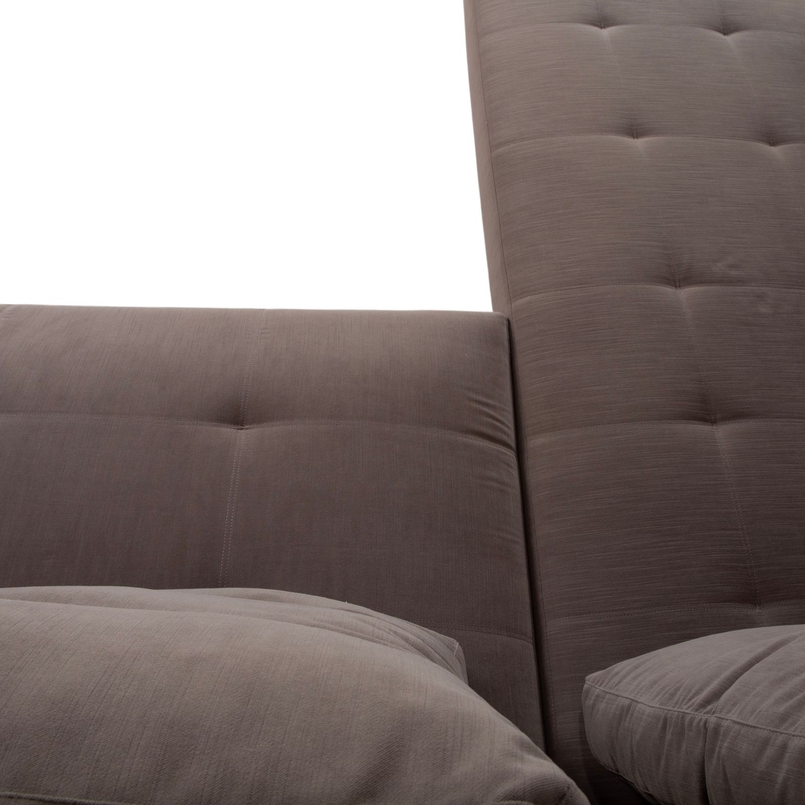 Walter Knoll Gordon Hoekbank Stof Grijs Taupe photo vintage