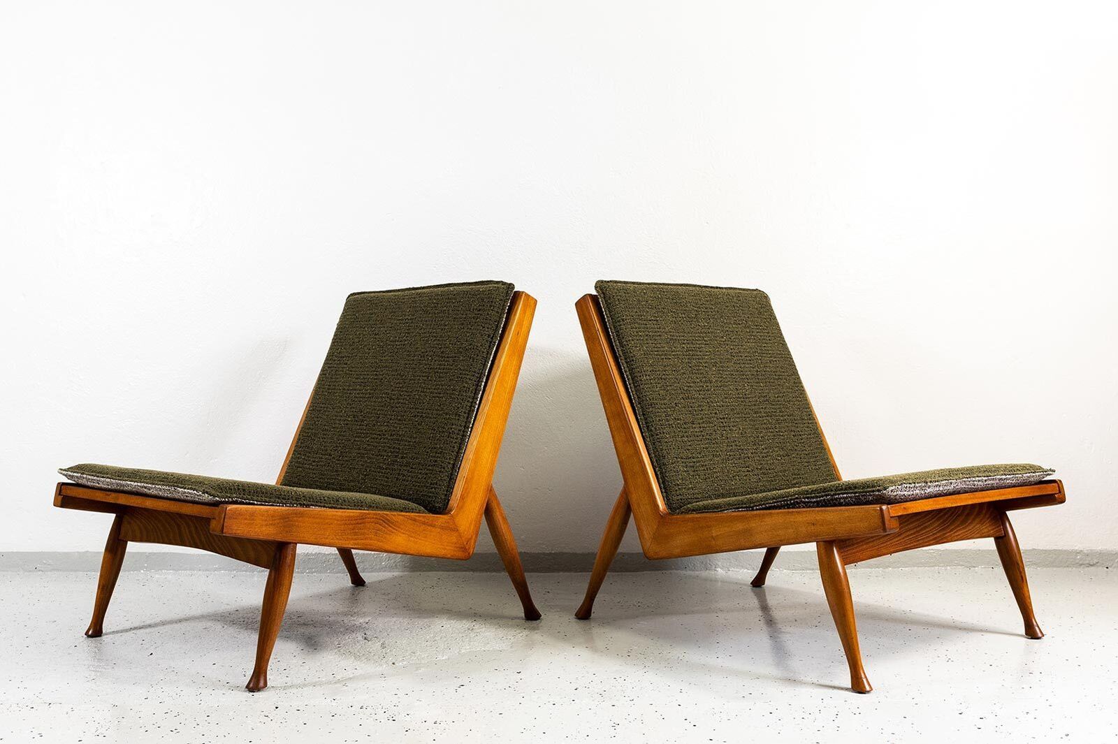 Mid-Century fauteuils van Marian Grabinski, Kfm, Polen, jaren 1960 photo for sale