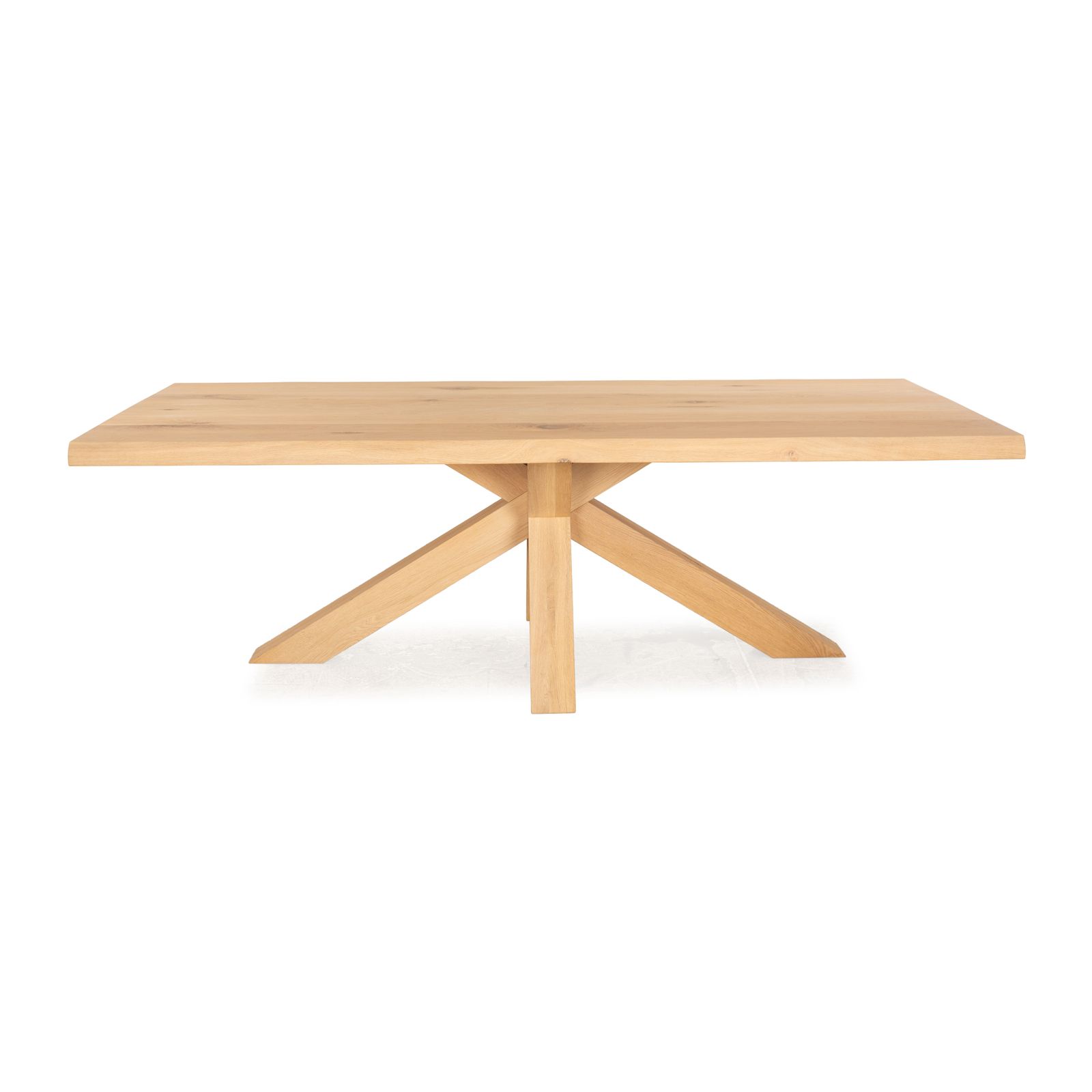 Pmp Furniture Wooden Dining Table Brown Oak 240 X 77 X 110 Cm photo vinterior