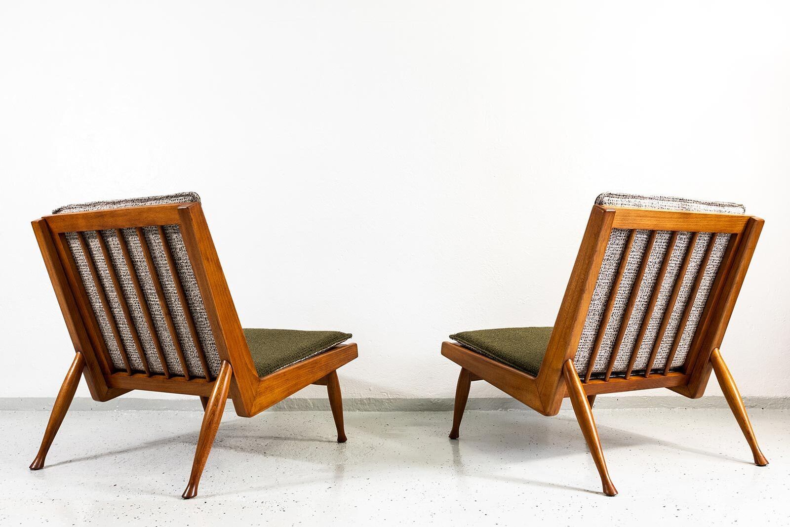 photo vinterior Mid-Century fauteuils van Marian Grabinski, Kfm, Polen, jaren 1960