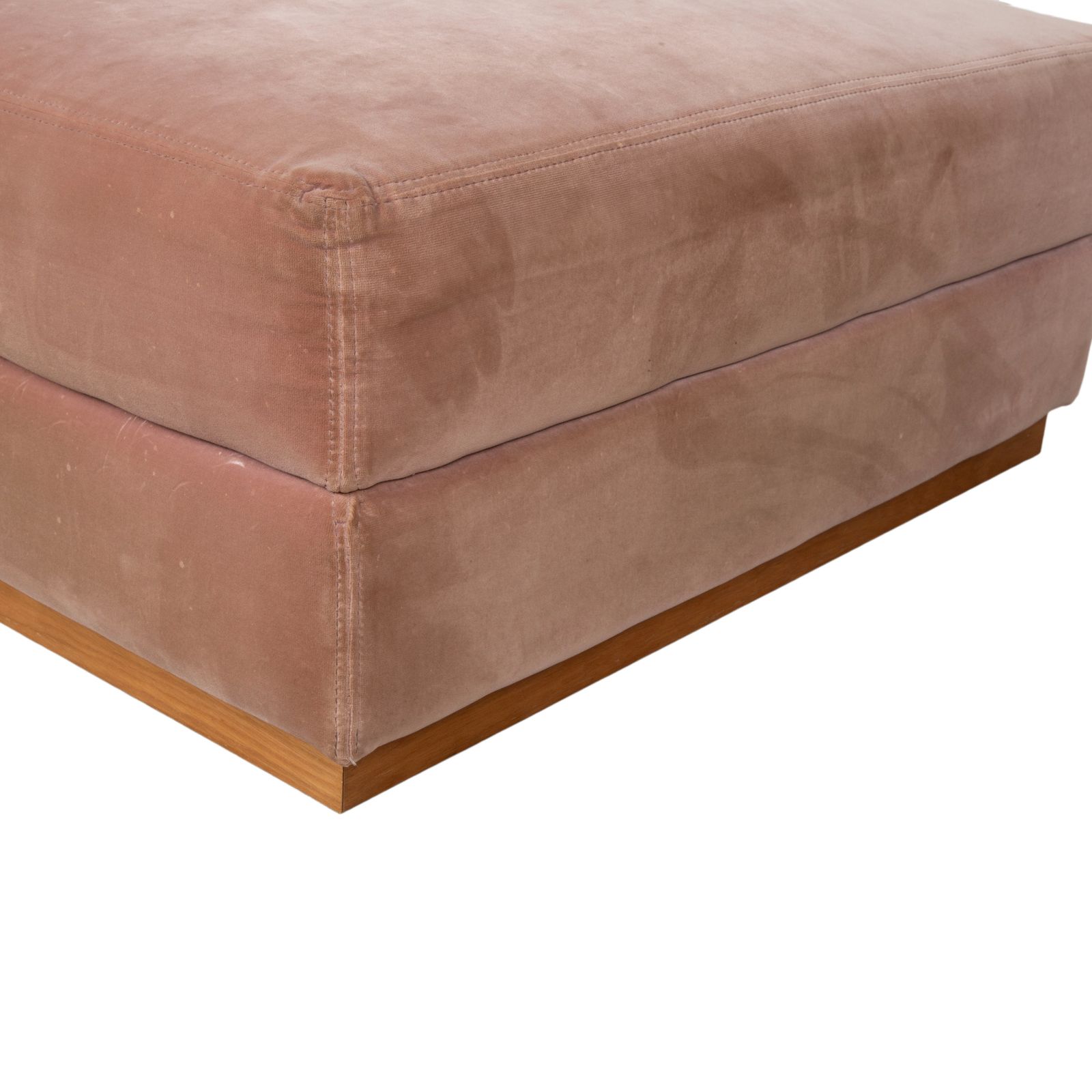 photo furniture Bolia Sepia Stof Set, Driezitsbank Met Hocker, Roze En Antiek Roze