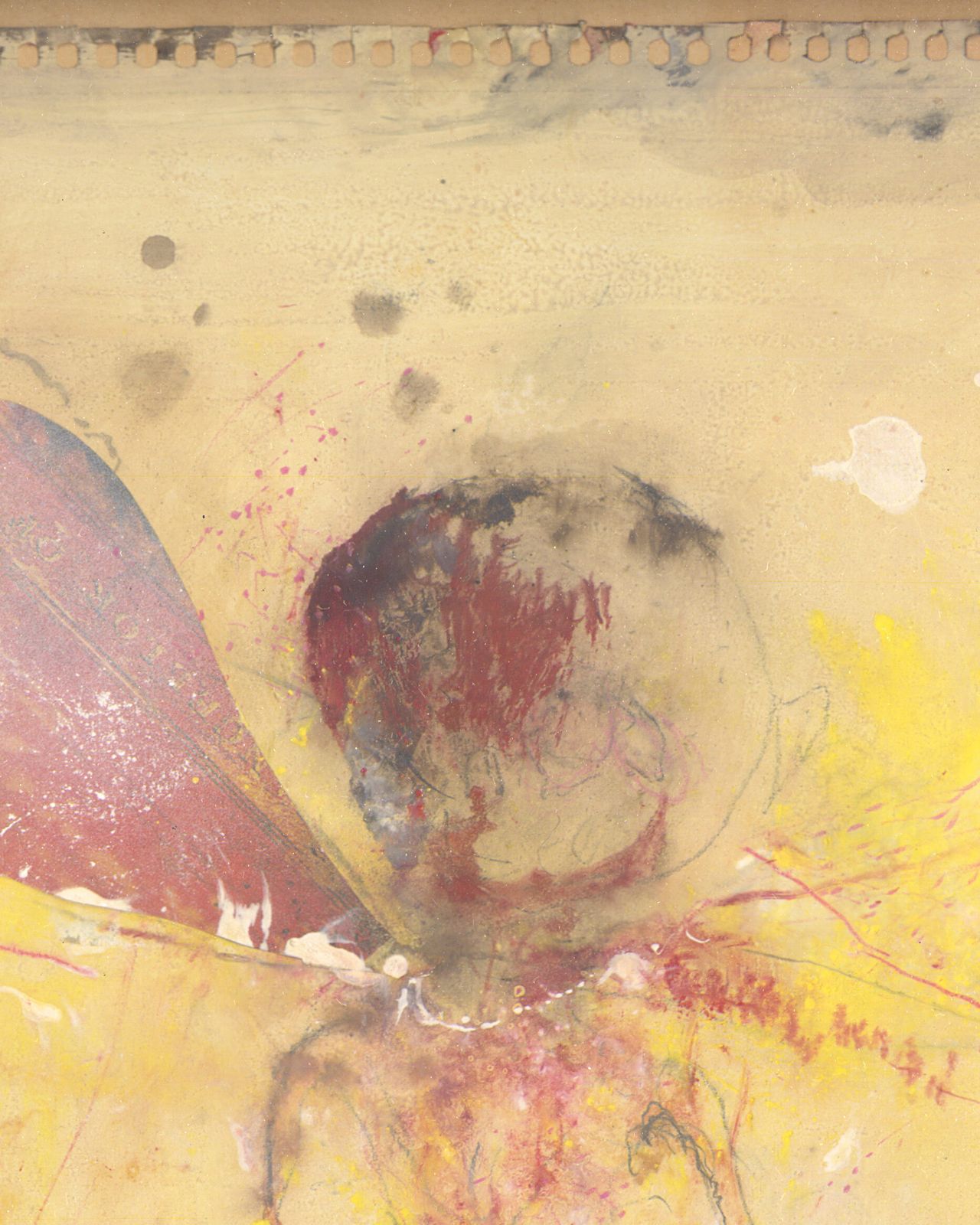 Extraordinary Visionary Mixed Media Painting In Artist’s Frame photo for sale