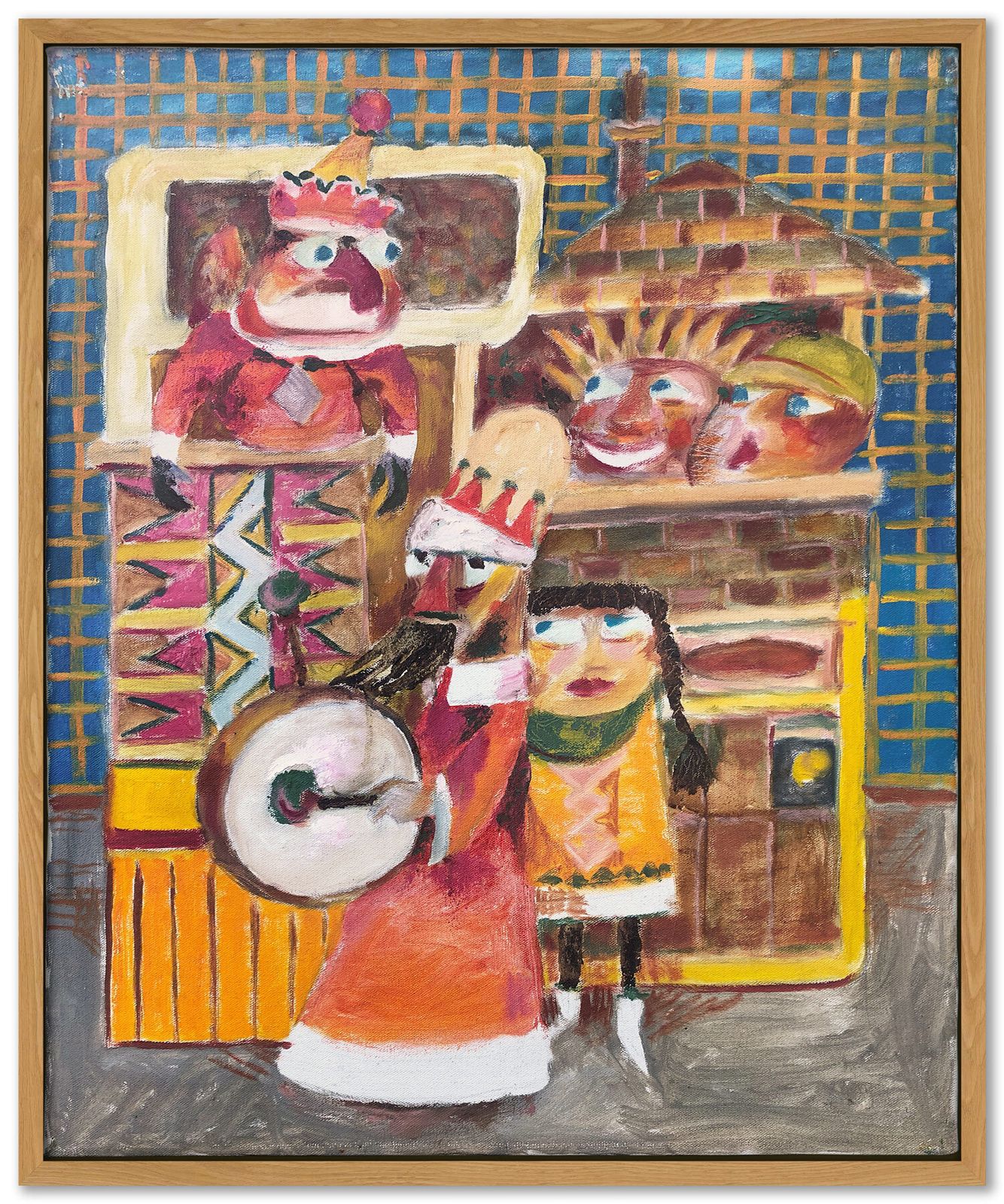 Het Beste Vincent Bennett Die Ik Heb Gezien, Outsider Schilderij