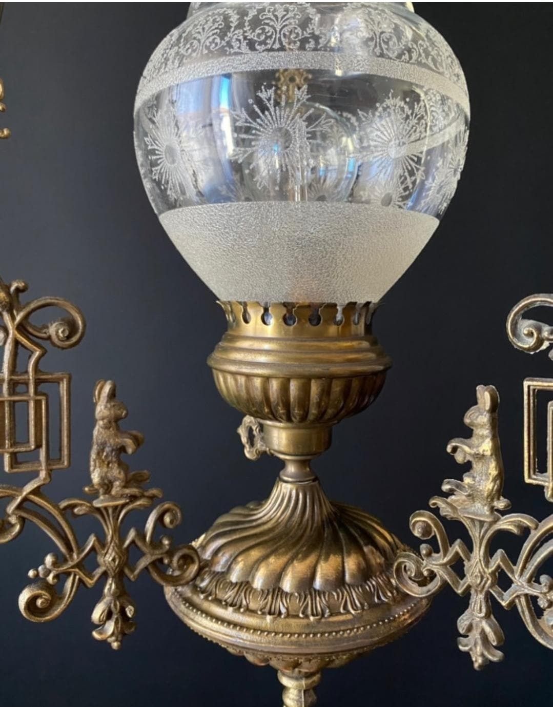 Luminaires Paire de lustres d'époque, début du XXe siècle photo