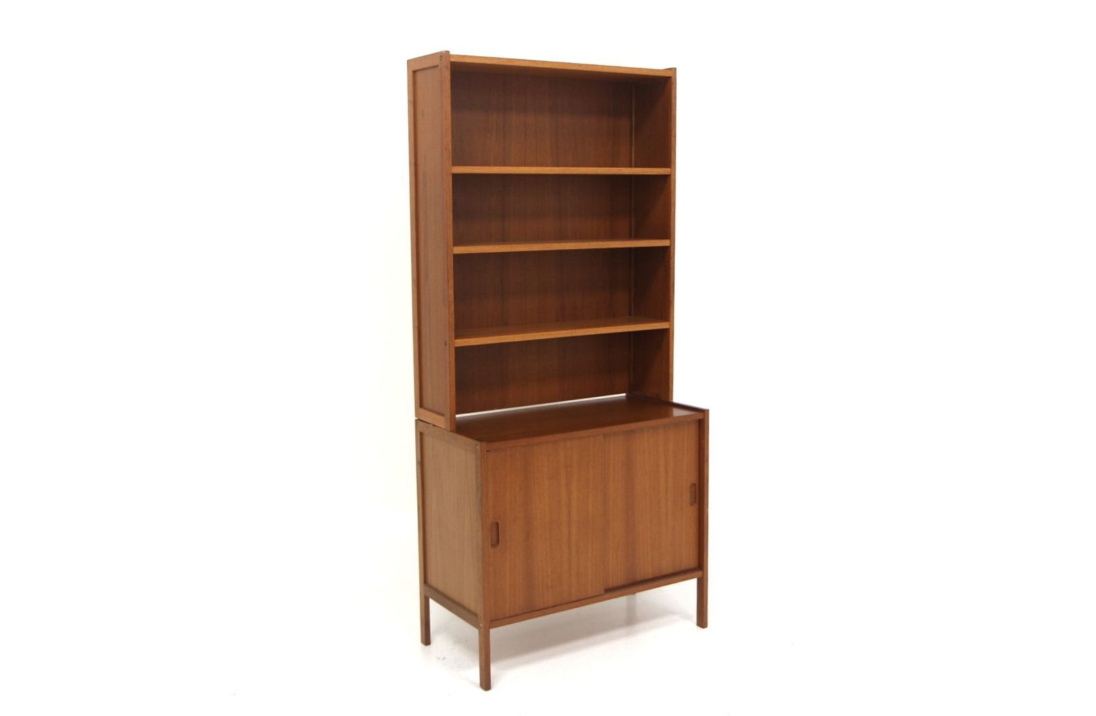 Bibliothèque scandinave en teck, Suède, 1960