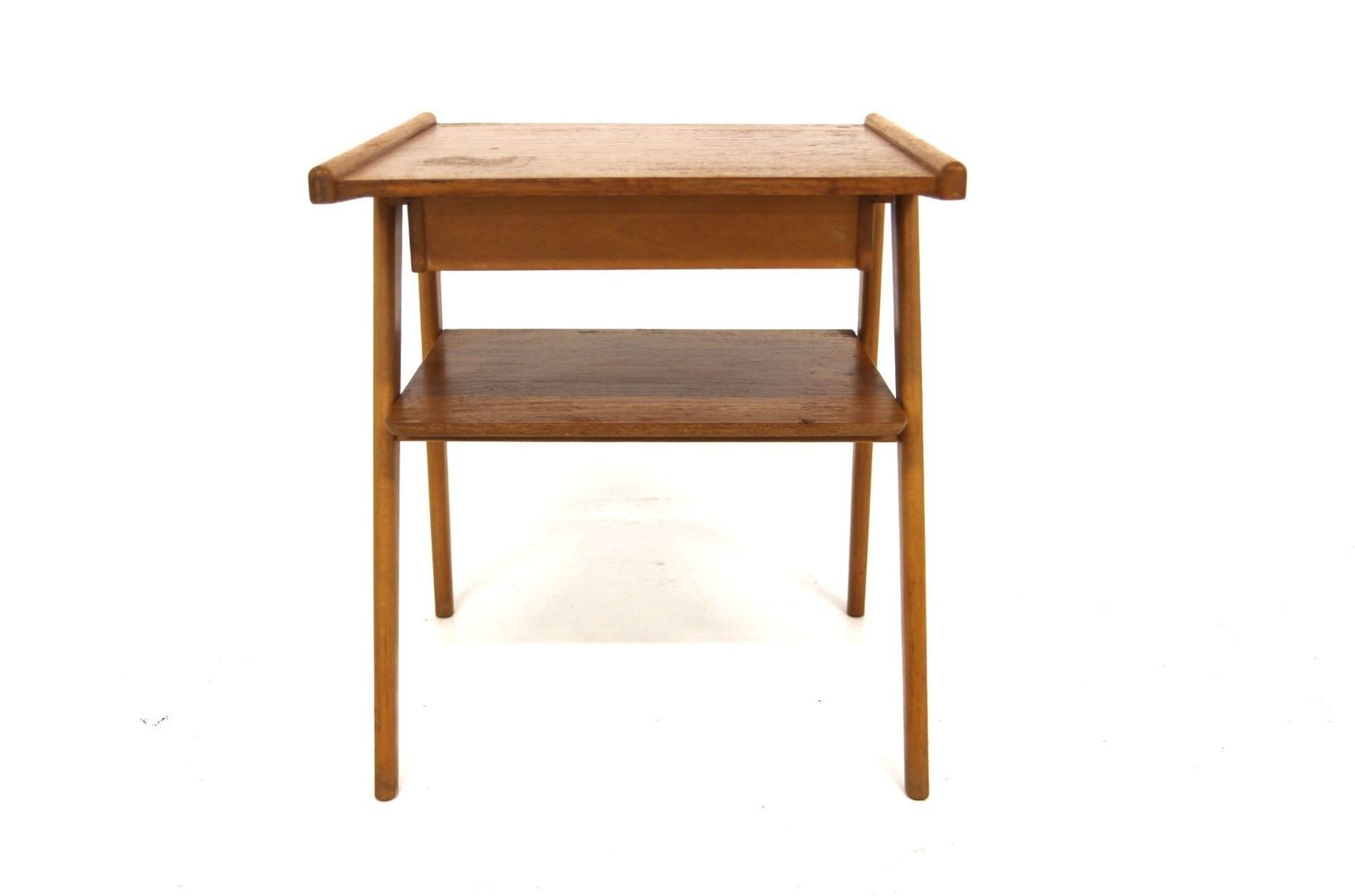 Table de chevet scandinave en teck, Suède, 1960 photo furniture