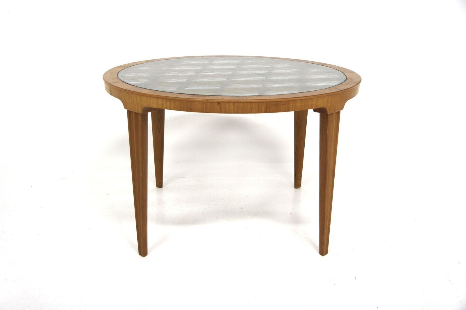 Table basse en noyer par Niels Enström pour Ferdinand Lundquist & Co, Suède, 1940