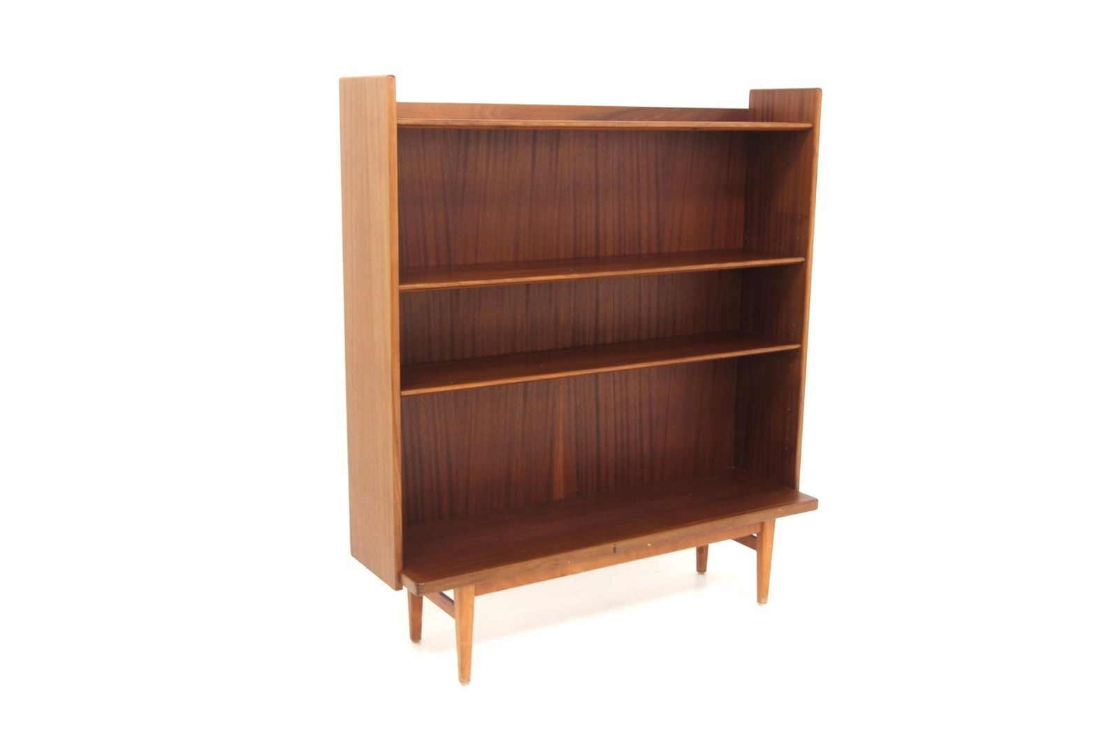 Bibliothèque scandinave en acajou, Suède, 1950