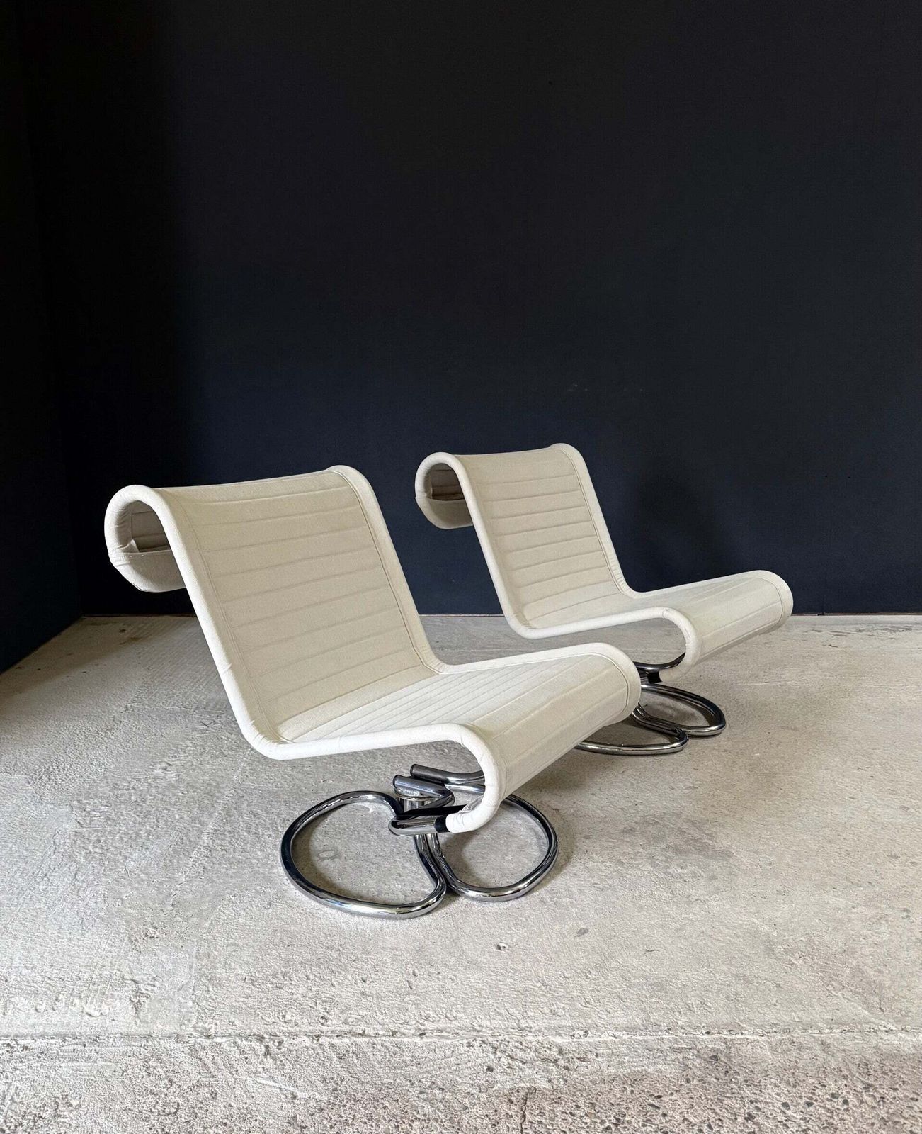 Mcm Design "Spaghetti" Lounge Chairs By Jan Dranger & Johan Huldt For Ulferts Fabriker, 1970's photo furniture