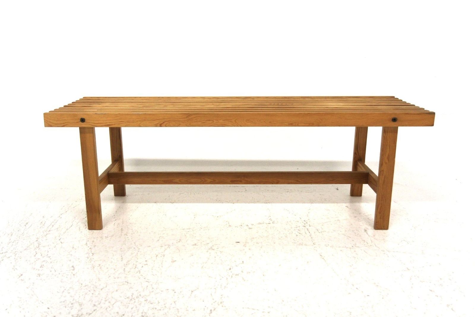 Scandinavian Pine Bench, Sweden, 1960 photo furniture