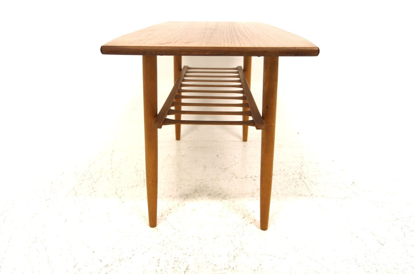 Table basse scandinave en teck, Suède, 1950 photo Mobilier