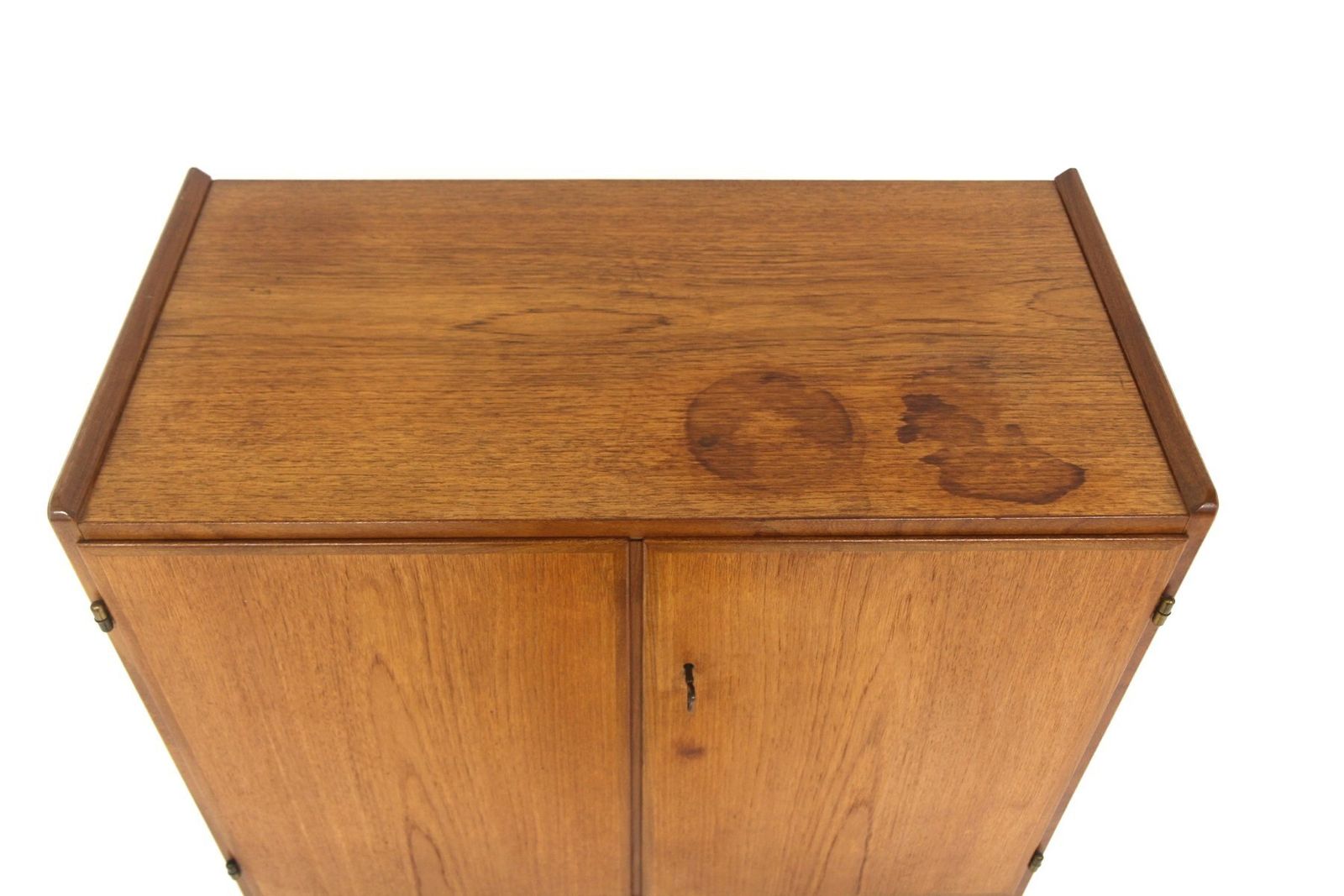 Cabinet bar scandinave en teck, Suède, 1950 photo vinterior