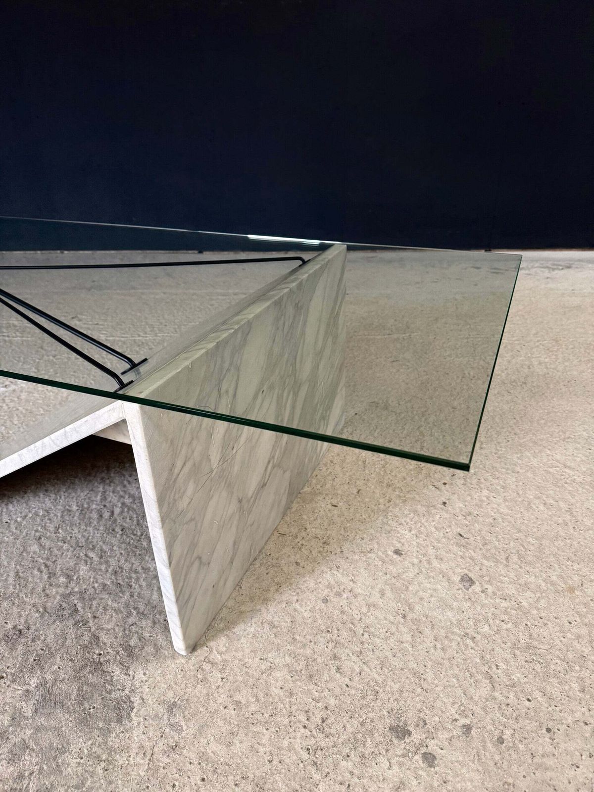 Postmodern Architectural Design Coffee Table, Italy 1980's photo furniture