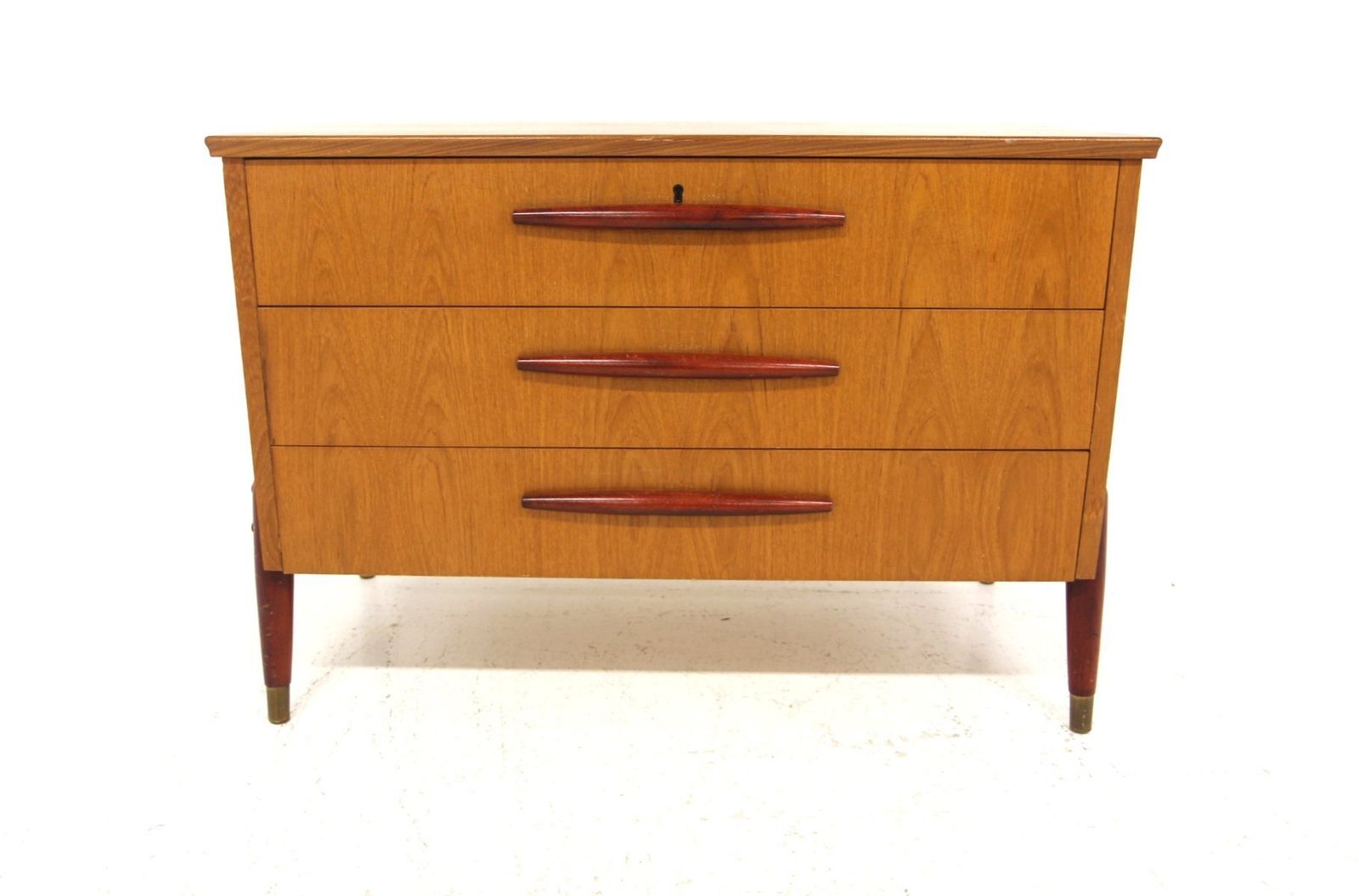 Commode scandinave en teck pour Bröderna Gustavssons, Markaryd, 1960 photo furniture