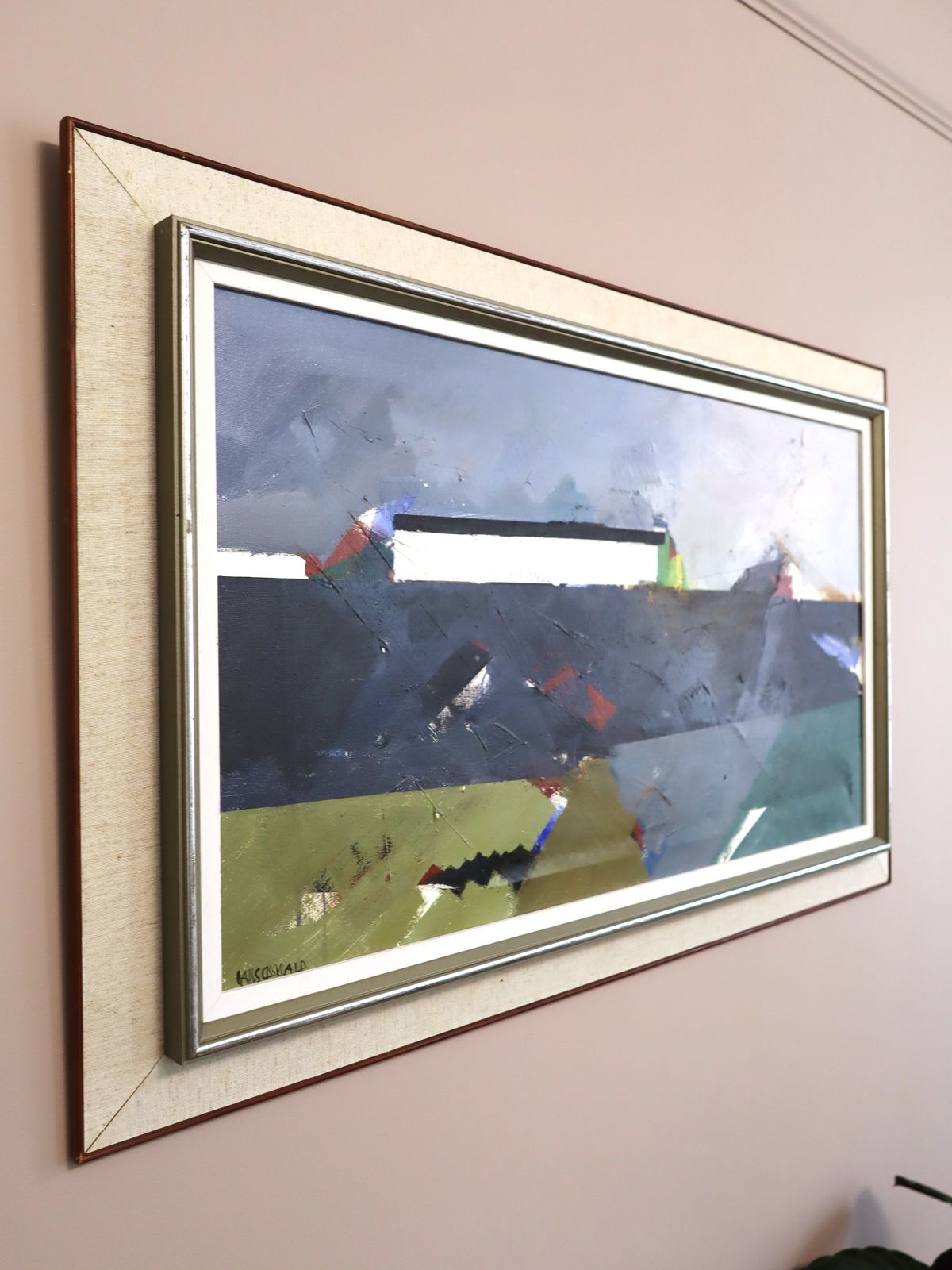 Edge Of The Land , Oil Painting photo for sale