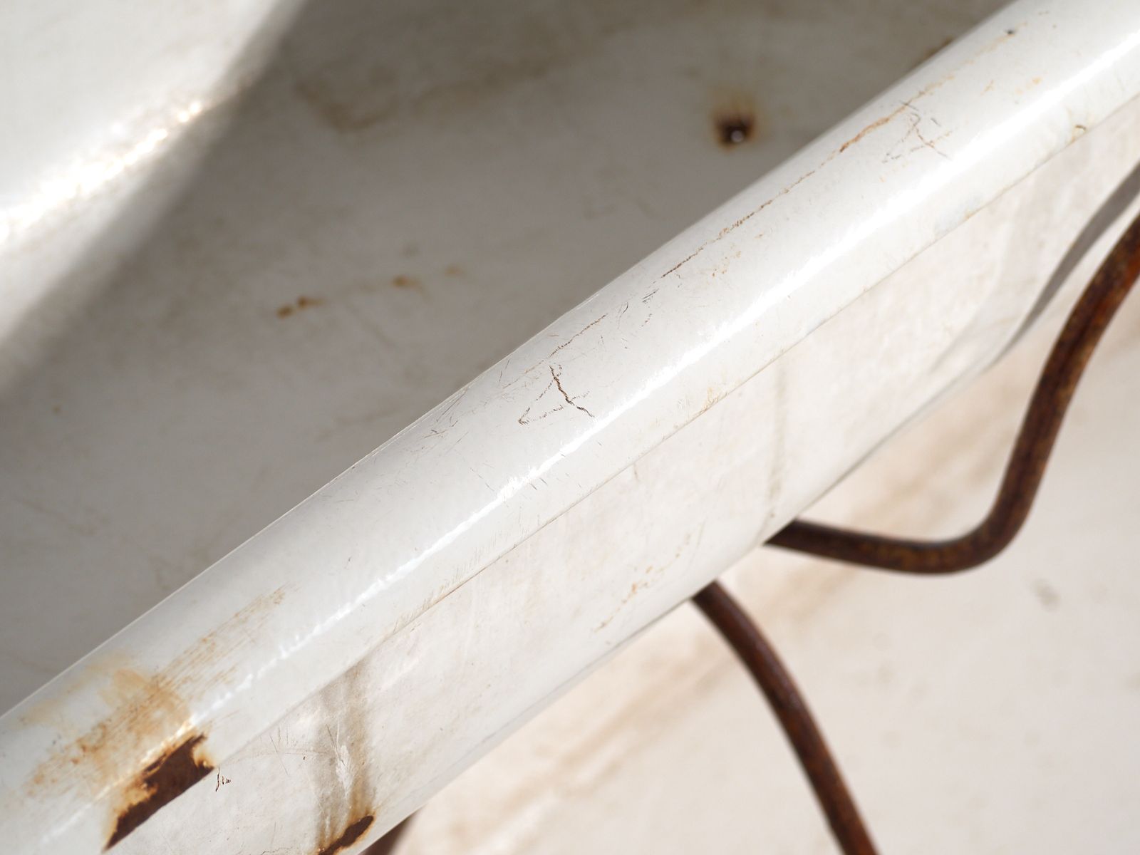 Antique Bathtub In Enamelled Iron – Central Europe, Circa 1950 #2 photo buy