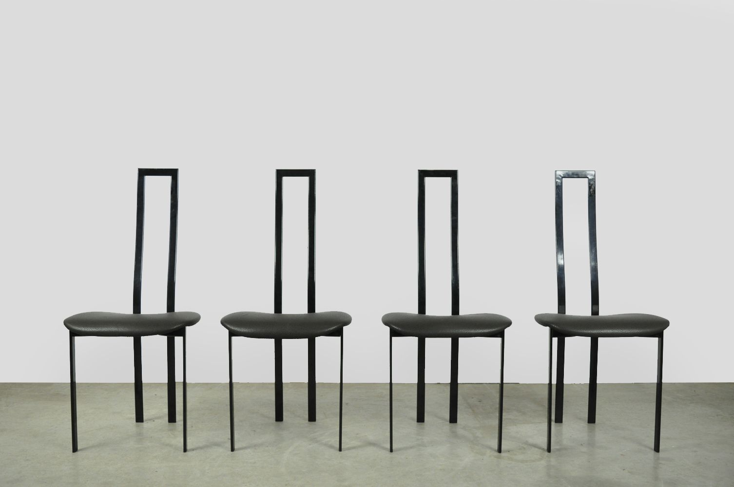 Postmodern Italian Dining Chairs, Cattelan, 1980s photo furniture