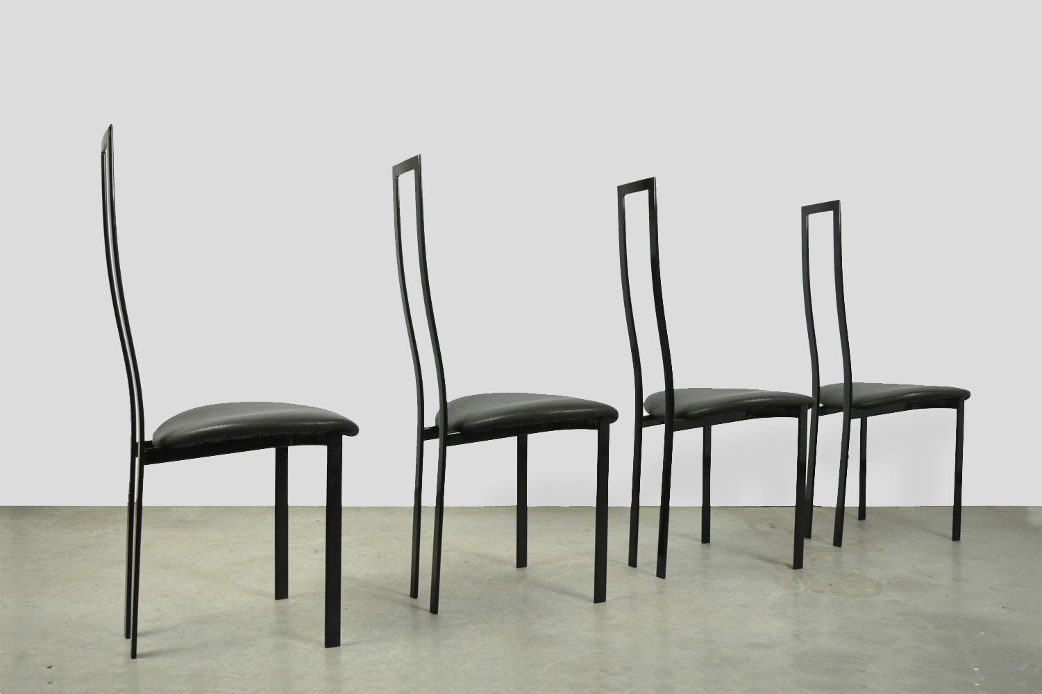 Postmodern Italian Dining Chairs, Cattelan, 1980s photo Furniture