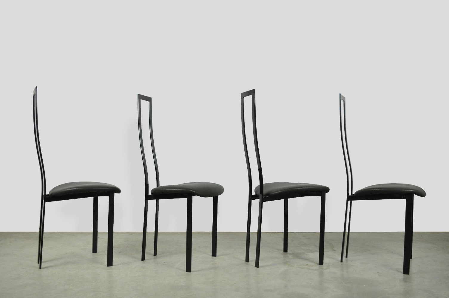Postmodern Italian Dining Chairs, Cattelan, 1980s photo 900.0