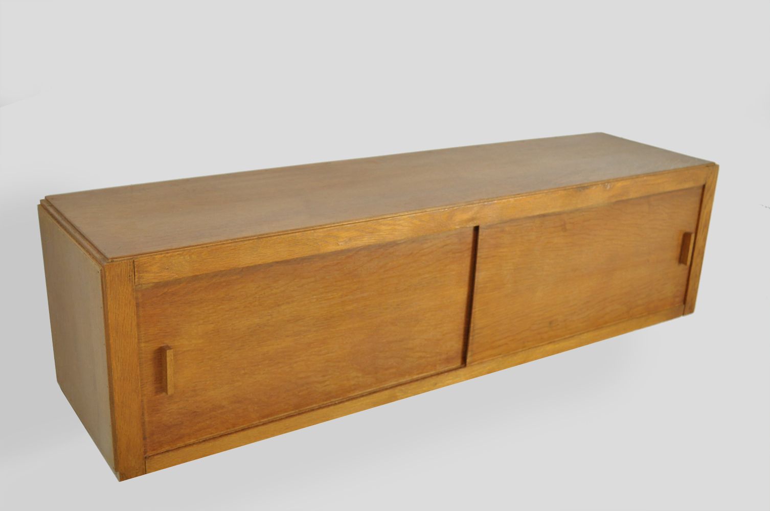 Vintage Mid Century Hanging Cabinet With Sliding Doors, 1960s photo buy