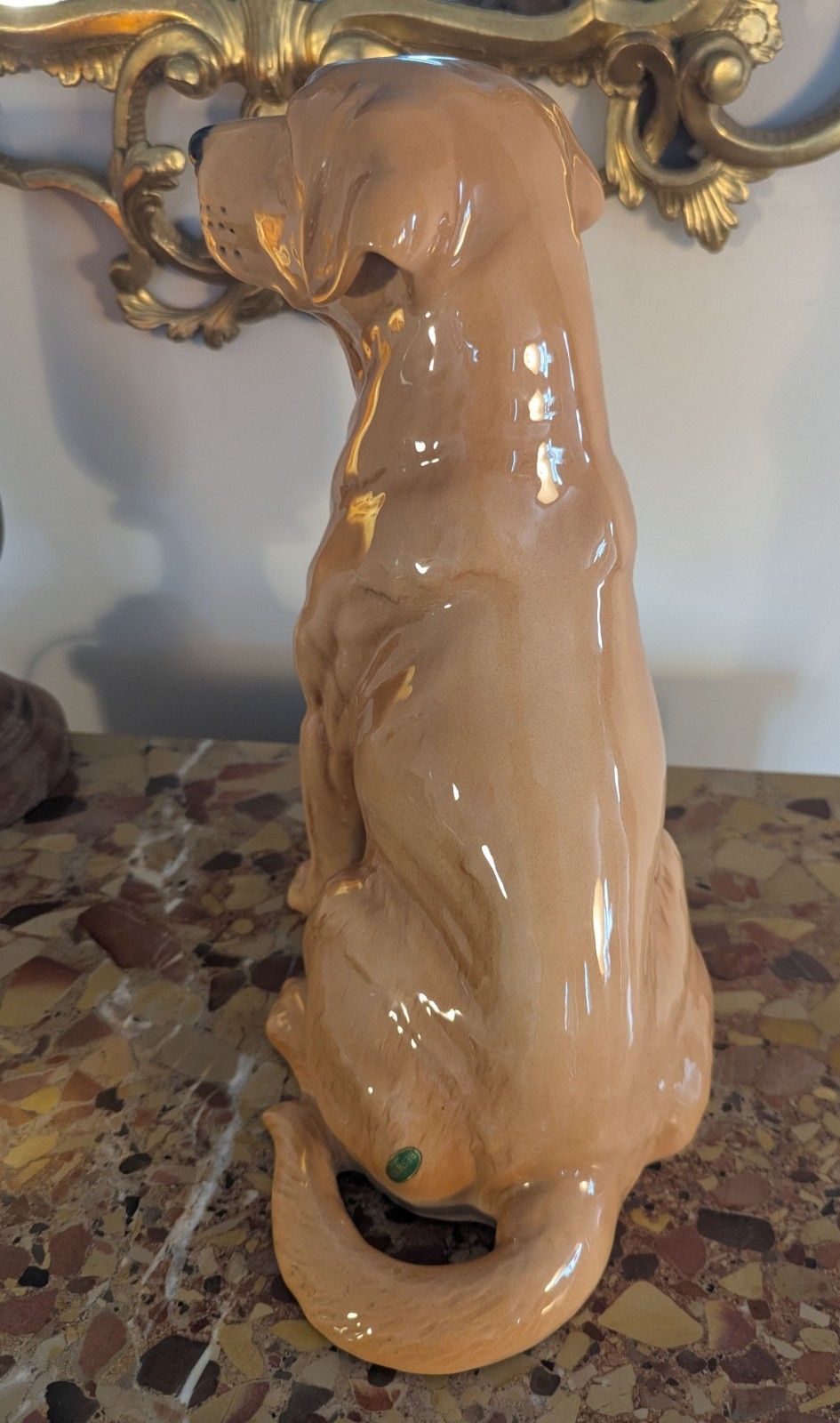Décoration Figurine Beswick Labrador doré, marque du fabricant imprimée, livraison disponible, 0379 photo