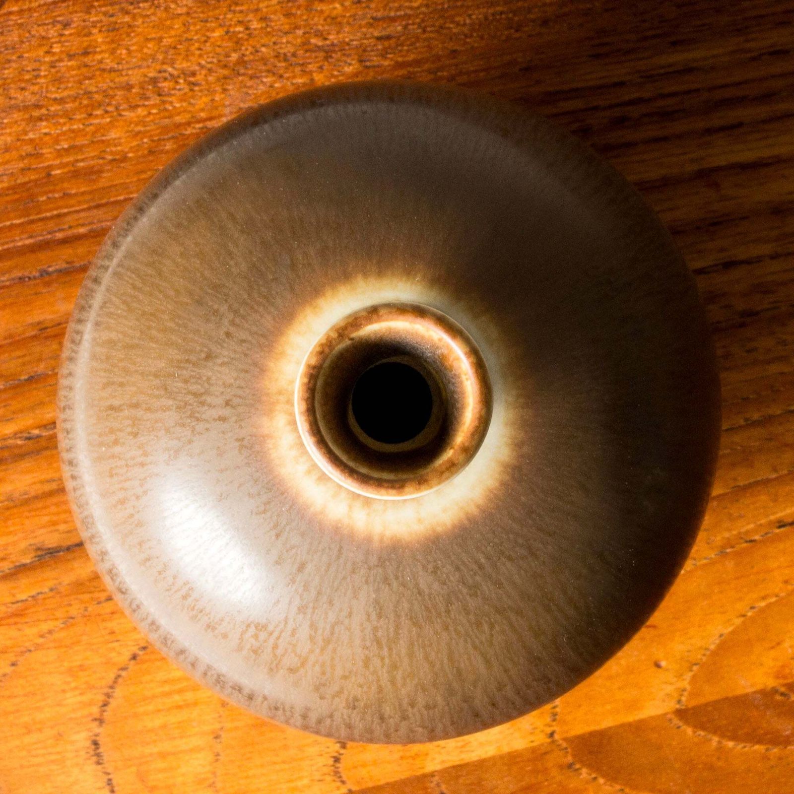 Vase en grès mid-century par Berndt Friberg, Gustavsberg, Suède, 1975 photo 851.0