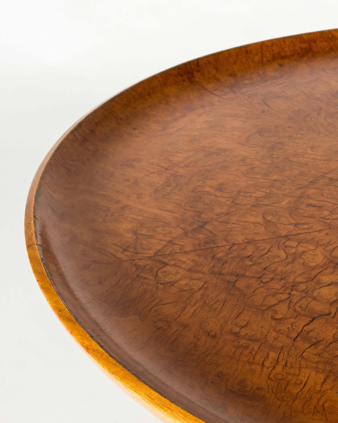 Zweeds Modern bijzettafel van iep, jaren 1940 photo vinterior