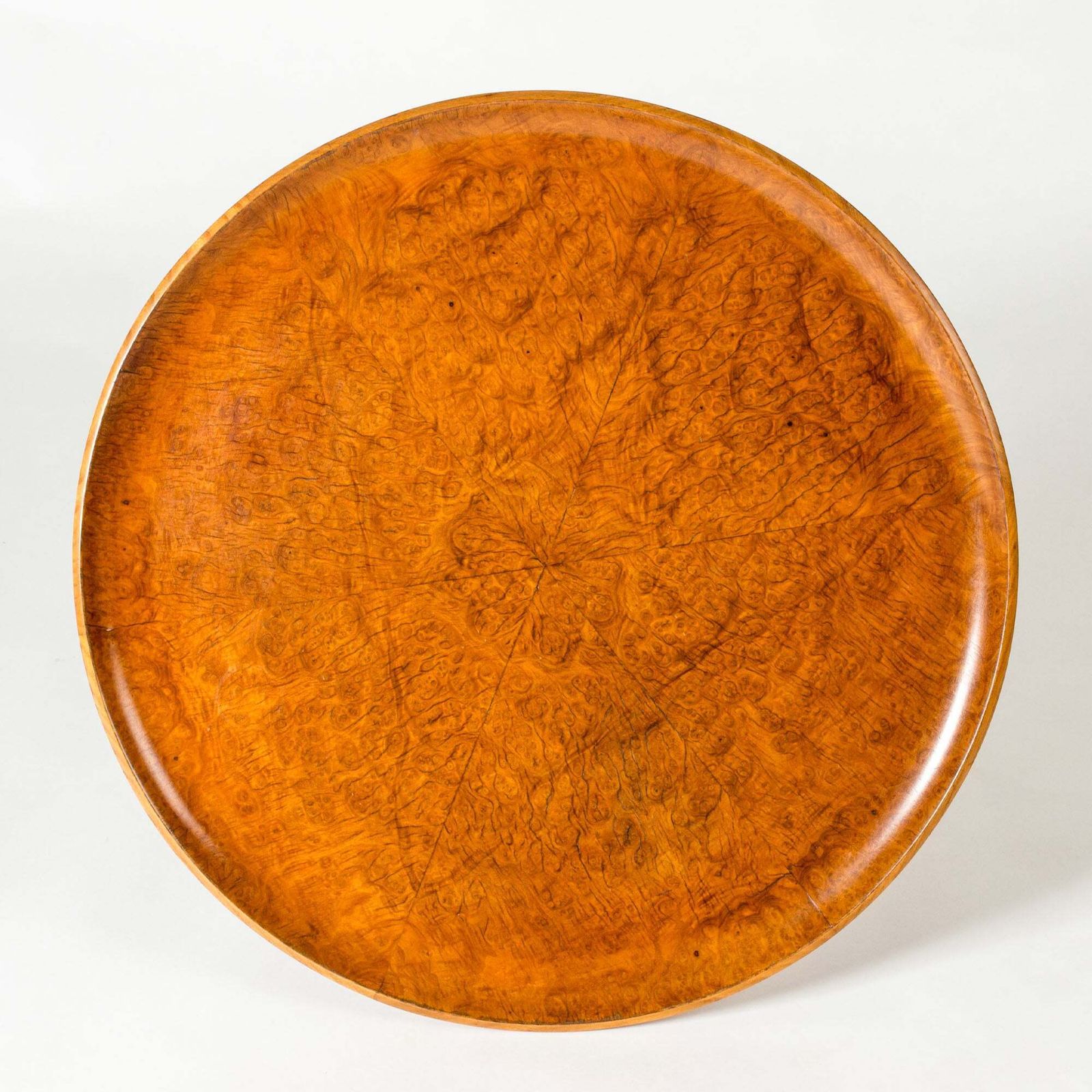 Zweeds Modern bijzettafel van iep, jaren 1940 photo buy