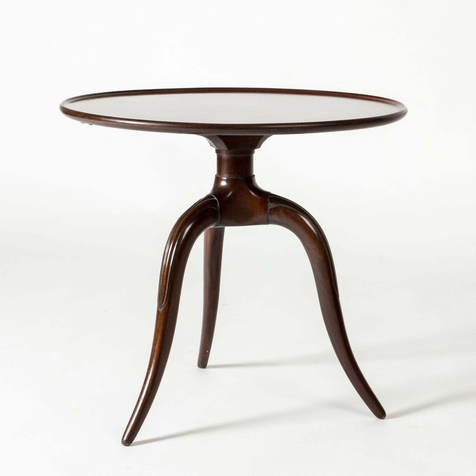Danish Modern Mahogany Side Table By Frits Henningsen, Denmark, 1930/40s photo furniture