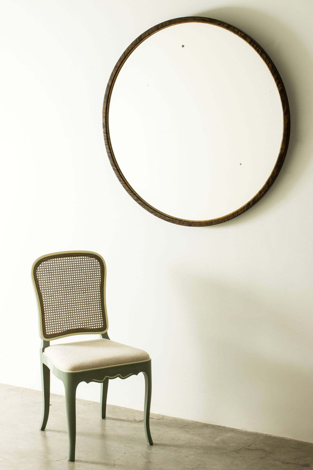 photo furniture Functionalist Birch Mirror, Förenade Möbelfabrikerna, Linköping, Sweden, 1930s