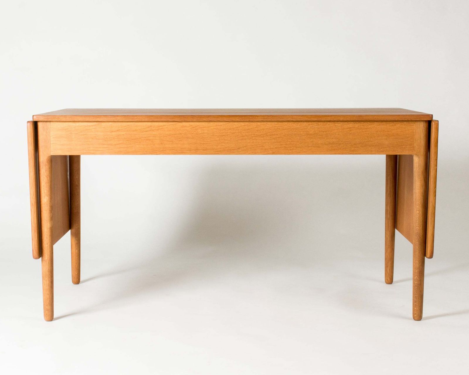 Midcentury Modern Oak Desk Or Table By Hans J. Wegner, Denmark, 1960s photo vinterior